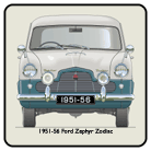 Ford Zephyr Zodiac 1951-56 Coaster 3